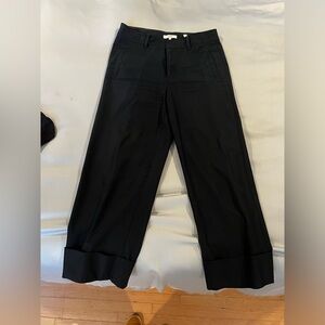 Vince Cotton button up trousers size 6 ￼
